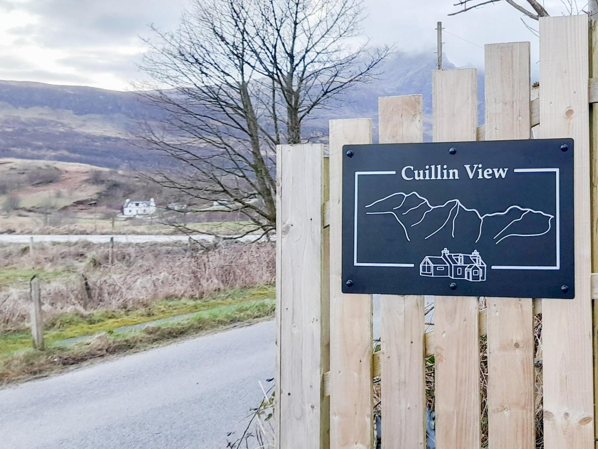 Villa Cuillin View Torrin Exterior foto