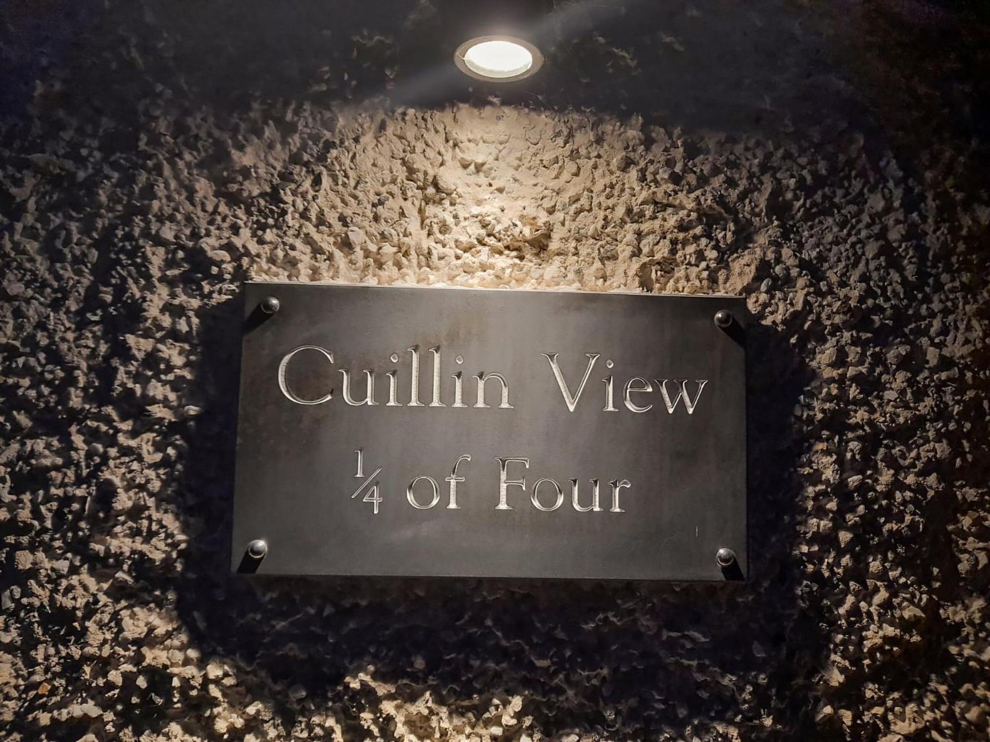 Villa Cuillin View Torrin Exterior foto